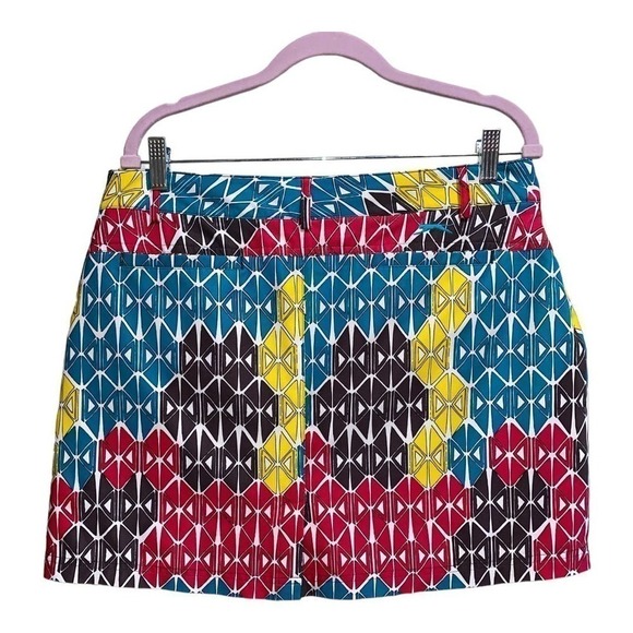 Colorful golf / tennis skort by Slazenger SZ10 2”belt loops. Belt not included - Picture 2 of 5